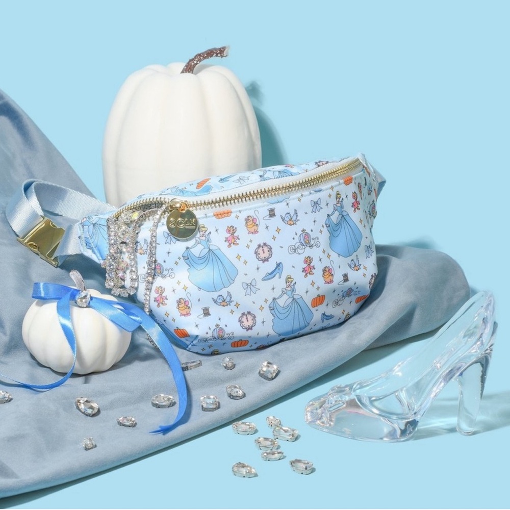 Stoney Clover Lane Cinderella Countdown to Midnight Fanny Pack used once.